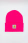 Carhartt Knit Cuffed Beanie in Pink Glow