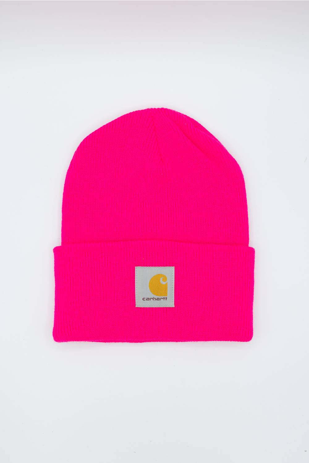 Carhartt Knit Cuffed Beanie in Pink Glow
