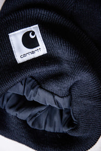 Carhartt Knit Satin Lined Beanie for Women in Black