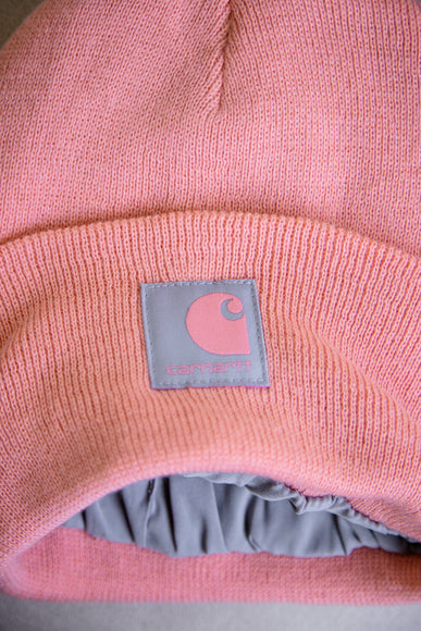 Carhartt Knit Satin Lined Beanies for Women in Aged Coral