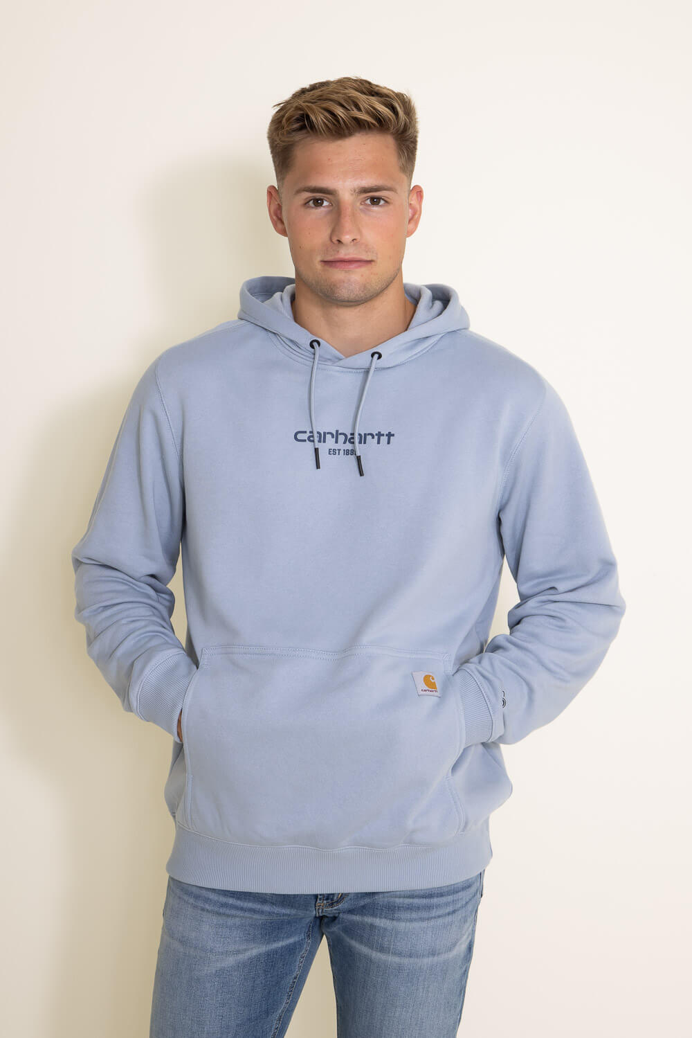 Carhartt light blue hoodie Clearance