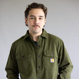 Carhartt Relaxed Canvas Shirt Jacket for Men in Green