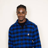 Carhartt Rugged Flex Flannel Plaid Shirt for Men in Blue/Black