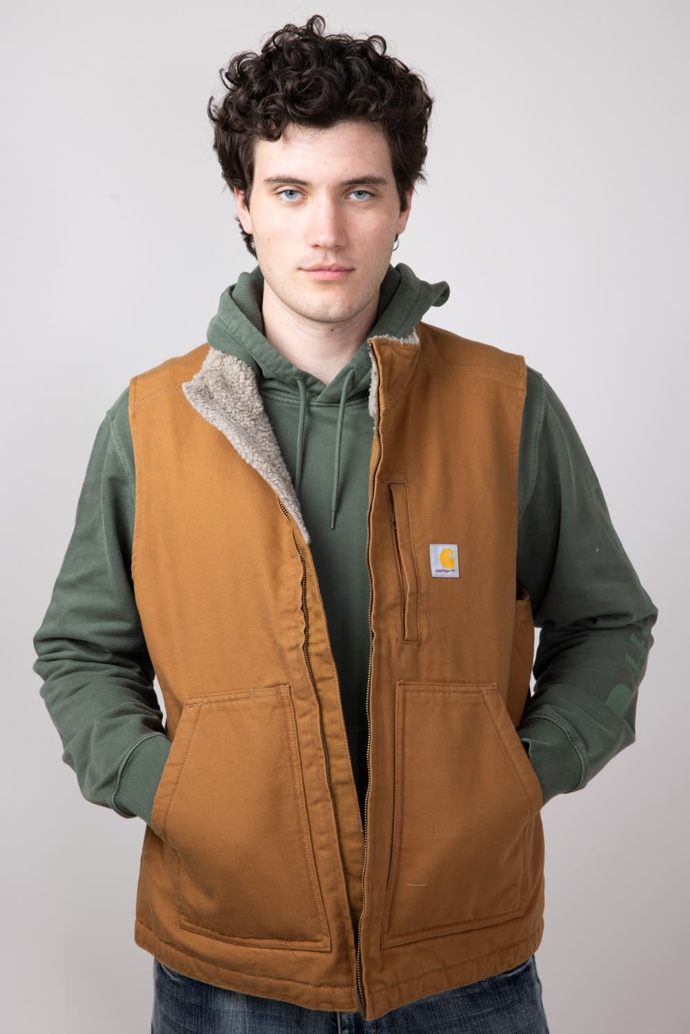 Carhartt Jacket Carhartt Vest Sherpa Carhartt Sherpa Insulated Vest