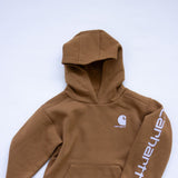 Carhartt Youth Classic Pullover Hoodie in Brown