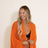 Cocoon Kimono for Women in Orange