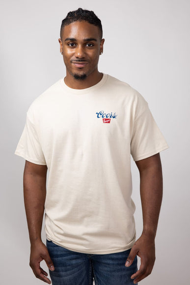 Coors Banquet Heritage T-Shirt for Men in Sand