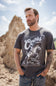 Coors Saddle Rodeo T-Shirt for Men in Grey
