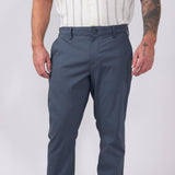 Copper & Oak Faille Trouser Pants for Men in Charcoal