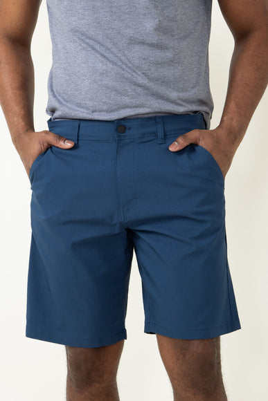 Copper & Oak Utility Flex Shorts for Men in Blue