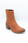Diba True Leather Booties for Women in Orange