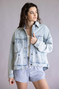 Mustard Seed Denim Jacket for Women