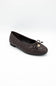 Berness Elise Woven Ballet Flats  Brown