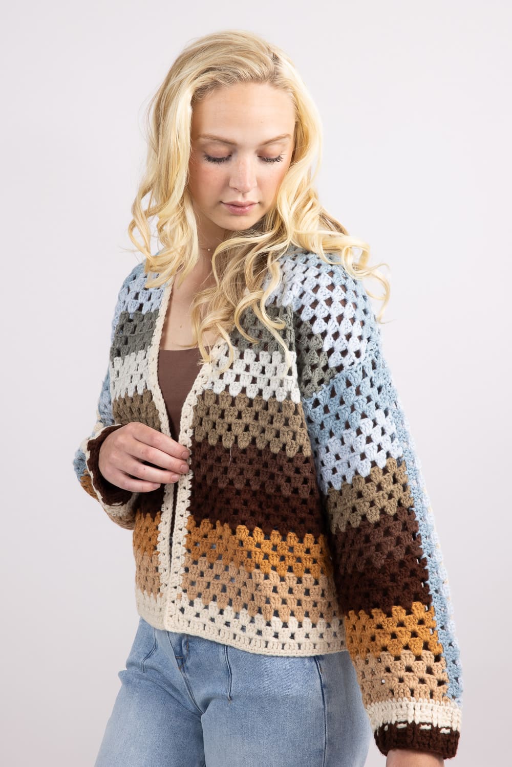 アパルトモン Boucle 2way Short Cardigan アパルトモン Boucle 2way Short Cardigan