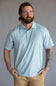 1897 Legends Geo Polo for Men in Olive Blue