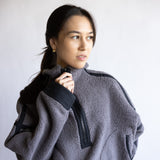 FP Movement Mountain ½ Zip Fleece for Women in Gunmetal Combo