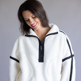 FP Movement Mountain ½ Zip Fleece for Women in White