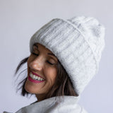 Free People Coastline Beanie for Women in Grey