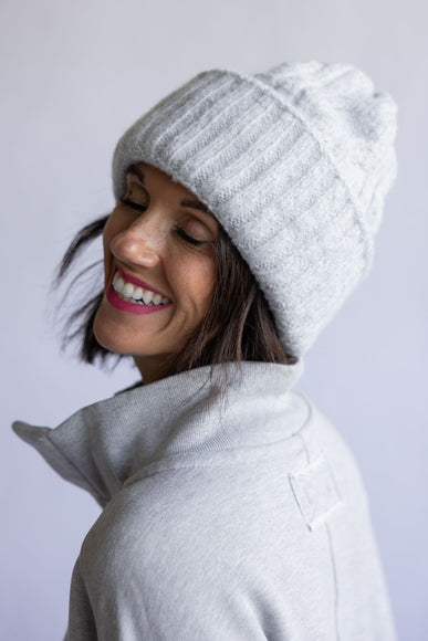 Free People Coastline Beanie for Women in Grey
