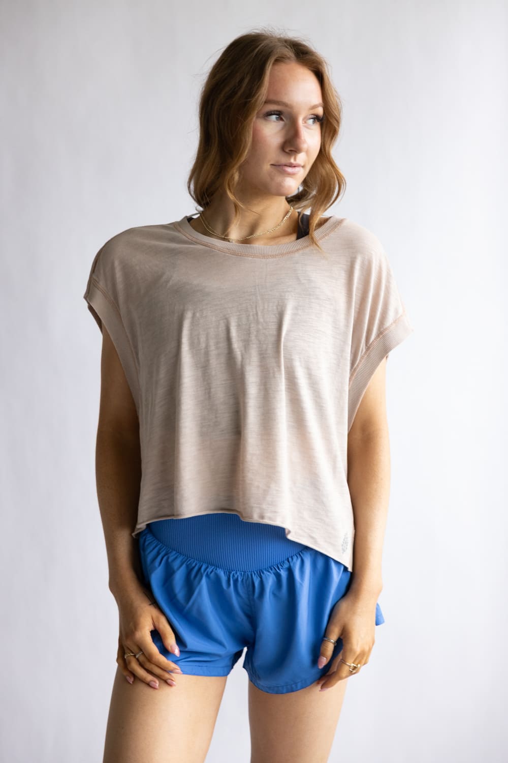 FP Movement My Time Layer Tee for Women in Sandy