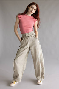 Free People Something Good Pull-On Barrel Pants