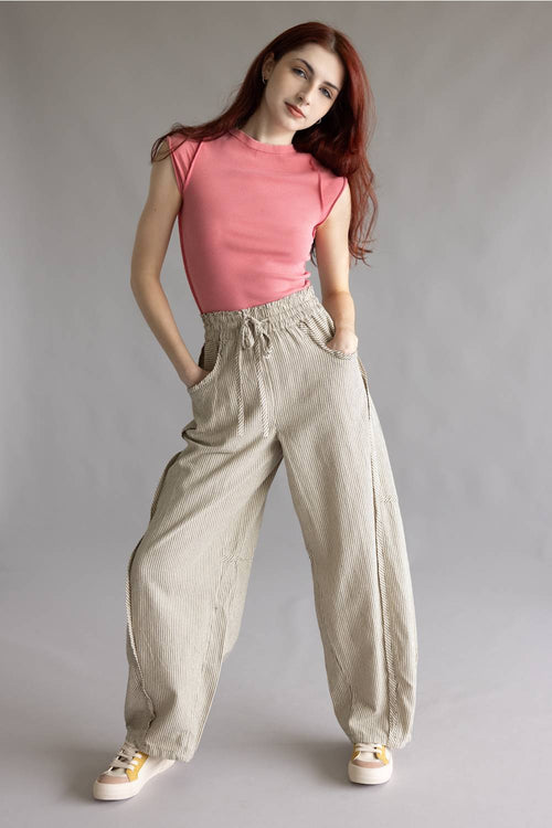 Free People Something Good Pull-On Barrel Pants