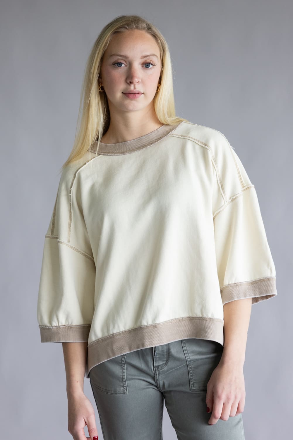 Free People We The Free Everything Pullover for Women in Nilla Cream