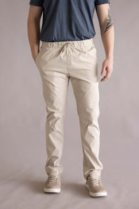 1897 Legends Tech Jogger Pants for Men in Pelican Khaki