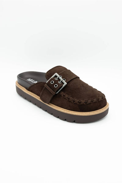 MIA Zaina Lug Clogs for Women in Chocolate | GS1673408R-CHOCOLATE