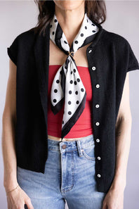 Geometric Scarf Ring for Women in Gold