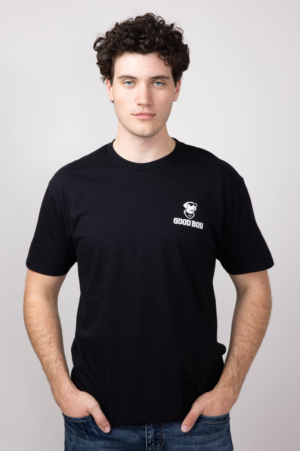 Good Boy Camo Dog T-Shirt for Men in Black | 2214-BLACK – Glik’s