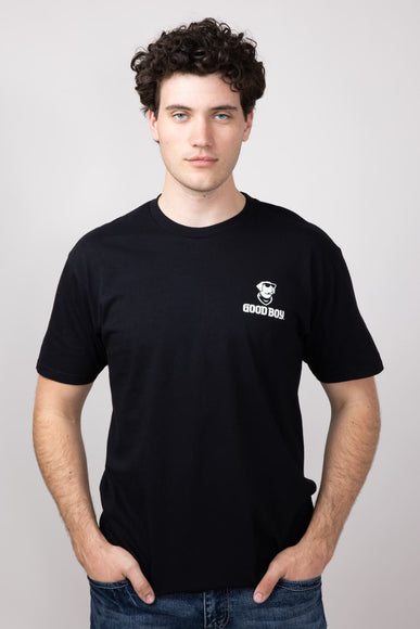 Good Boy Camo Dog T-Shirt for Men in Black