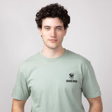Good Boy Fetch Dog T-Shirt for Men in Sage