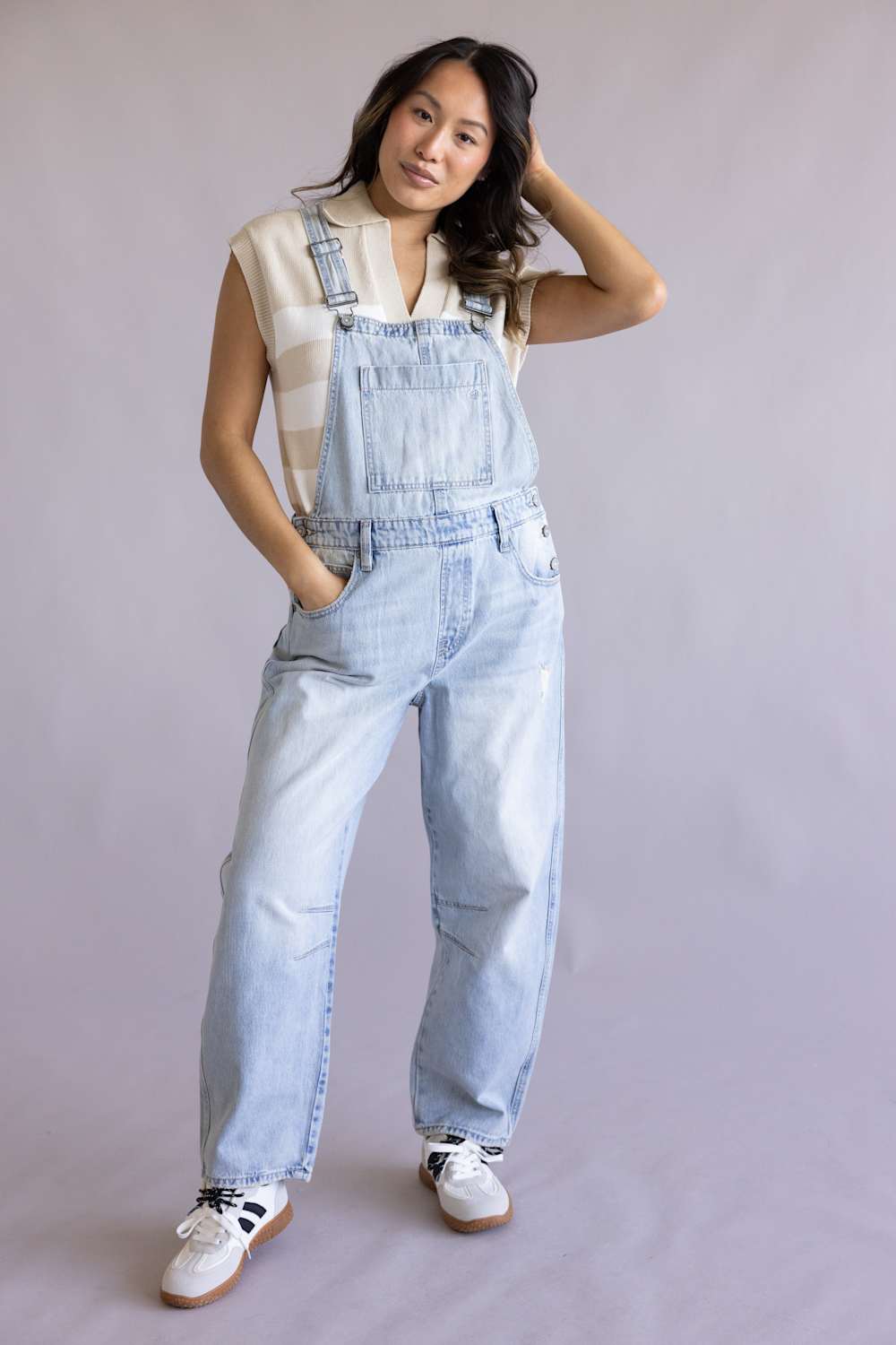 Hidden Dylan Denim Overalls for Women | HD8133BAC-LT – Glik's