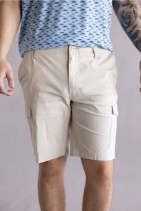 Hallstatt 10" Cargo Shorts for Men in Pelican