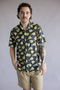 Hallstatt Tequila Button Shirt for Men in Grey