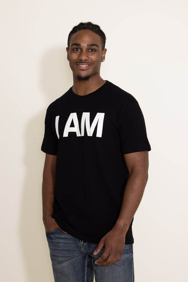 Henry Kellem I AM Graphic T-Shirt in Black 