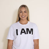Henry Kellem I AM Graphic T-Shirt in White 