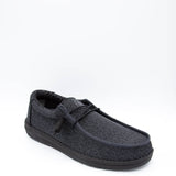 Hey Dude Shoes Men’s Wally Sox Shoes in Micro Total Black
