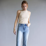 Hidden Tracey High Rise Cropped Straight Leg Jeans for Women