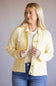 Thread & Supply Jackie Denim Jacket for Women in Butter Yellow