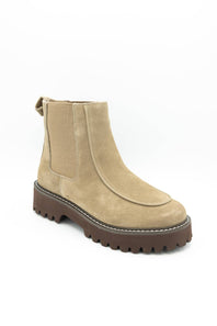 Project Cloud Jannie Lug Booties for Women in Taupe | PCA-419-LIGHT TAUPE