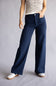 JBD Gia High-Rise Patch Pocket Wide Leg Jeans for Women