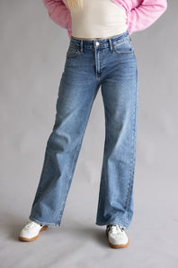 JBD Halle High-Rise Straight Leg Jeans for Women