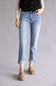 Judy Blue Mid-Rise Clean Cuffed Boyfriend Jeans for Women