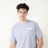 Jeep USA Labs T-Shirt in Heather Grey