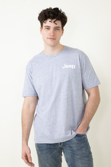 Jeep USA Labs T-Shirt in Heather Grey