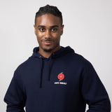 Jetty Hurricane Helene Relief Hoodie for Men in Navy