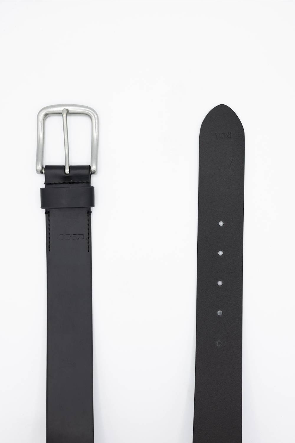 Joe’s Smooth Genuine Leather Belt for Men in Black | 87292-BLACK