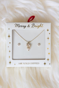 Bow Box Set for Women in Gold